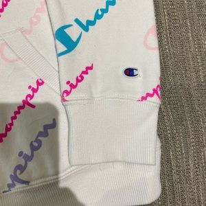 Youth Champion hooded sweatshirt